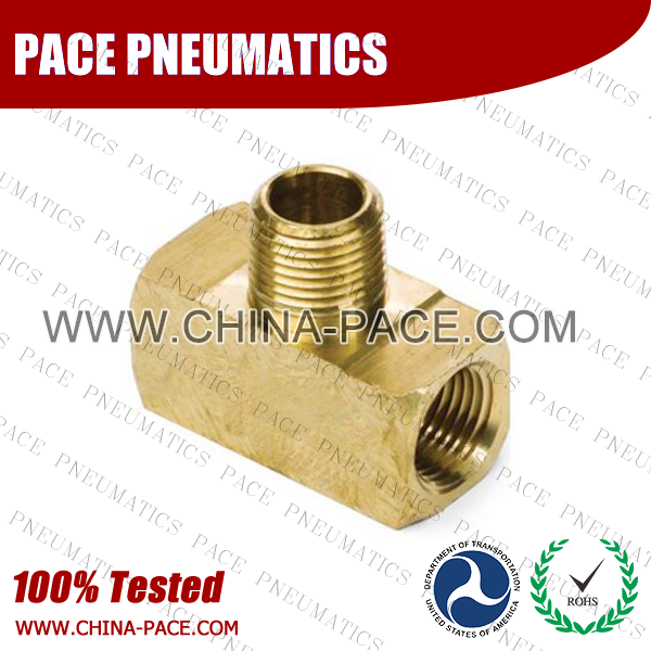 Male Branch Tee Brass Pipe Fittings, Brass Threaded Fittings, Brass Hose Fittings,  Pneumatic Fittings, Brass Air Fittings, Hex Nipple, Hex Bushing, Coupling, Forged Fittings